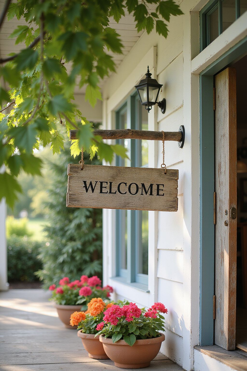 Rustic Wood Welcome Signs
