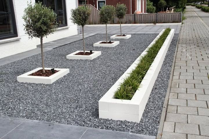 Sleek Grey Garden Design