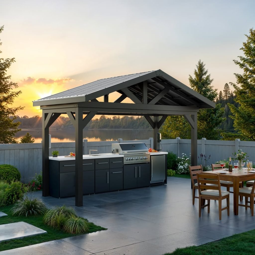 Sunset-View Outdoor Kitchen