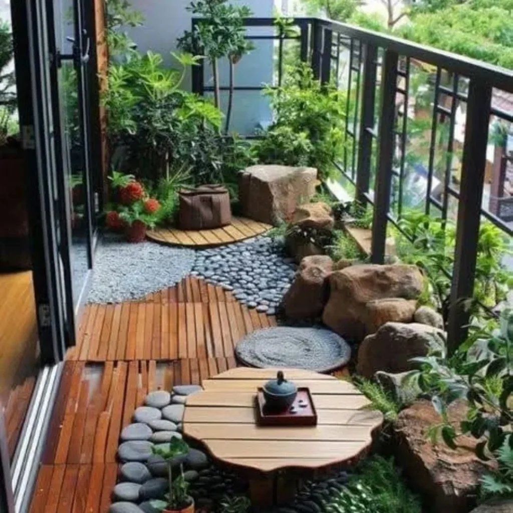 Tranquil Tea Garden Escape