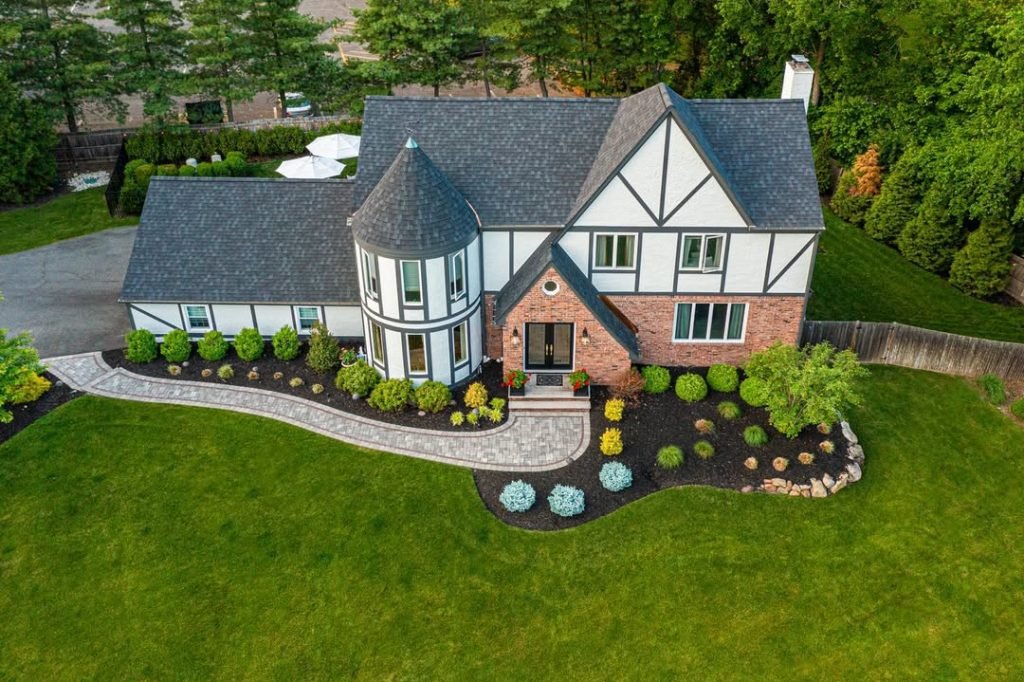 Tudor-Inspired Garden Elegance