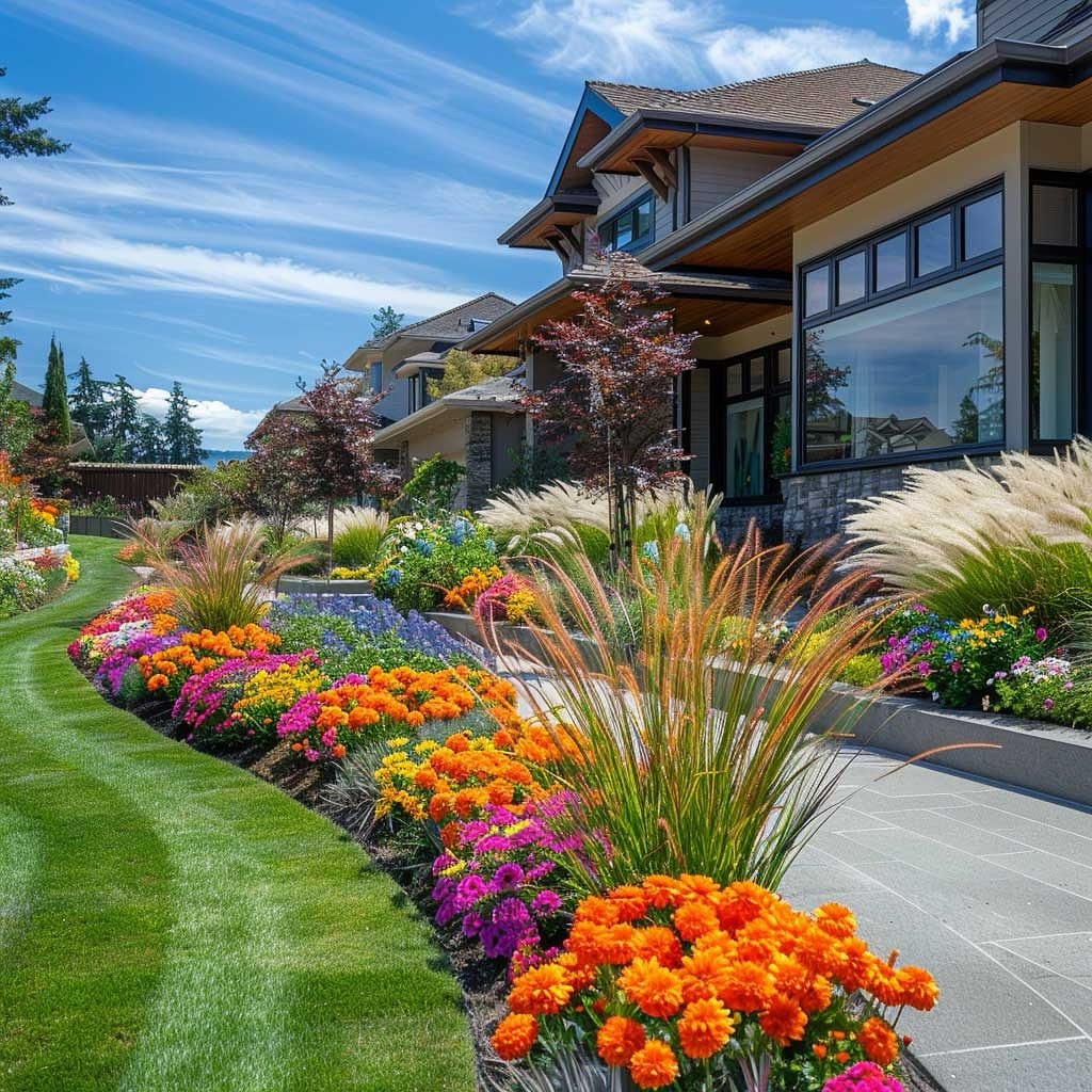 Vibrant Coastal Garden Design